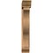 Ekena Millwork Funston Traditional Smooth Bracket w/ Offset Brace, Western Red Cedar, 7 1/2"W x 36"D x 48"H BKT0806X36X48FST01SWR - alternate 3
